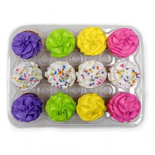 Memberˈs Selection Vanilla Chocolate Cupcakes 12 Pieces Baked Every Day