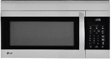 LG EasyClean 1.7-cu ft Over-the-Range Microwave Stainless Steel, Model: LMV1764ST