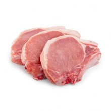 Chilled Pork Chops, Bone In, Tray Pack