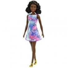 Mattel Barbie Flower Dress -BLACK HAIR