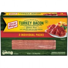 Oscar Mayer Turkey Bacon 3pk / 340 g / 12 oz