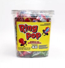Ring Pop Assorted Pops 40 ct