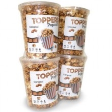 Mr Toppers Caramel Popcorn 4 units/ 168 g