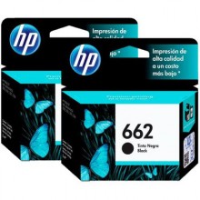 HP Ink 662 Black Cartridge 2 Pack