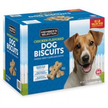Member's Selection Chicken Flavored Dog Biscuits 10 lb