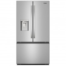 Whirlpool 35 Cu. Ft. French Door Refrigerator WRFF3536SZ - Fingerprint Resistant Stainless Steel