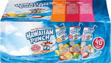 Hawaiian Punch Fruit Punch Variety 40 pk- 6.75 oz