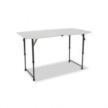 Lifetime Products 4ft Adjustable Fold-in-Half Light Commercial Table