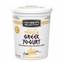 Member's Selection Vanilla Greek Yogurt 907 g / 2 lb