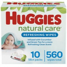 Huggies Baby Wipes 560 units