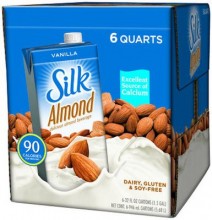 Silk Almond Vanilla 6 pk/32 oz