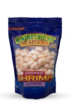 Rainforest Seafood Frozen Cooked Shrimp 41 - 60, 908 g / 2 lb