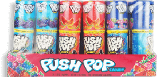 Push Pop Assorted Pops 24 Units