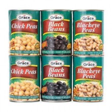 Grace Canned Beans Asstd 6 units/400 g