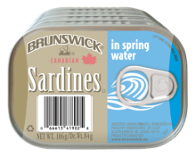 Brunswick Sardines in Water 5 pack/ 106 g