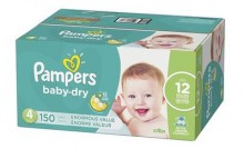 Pampers Baby Dry Diapers S4 / 150 ct